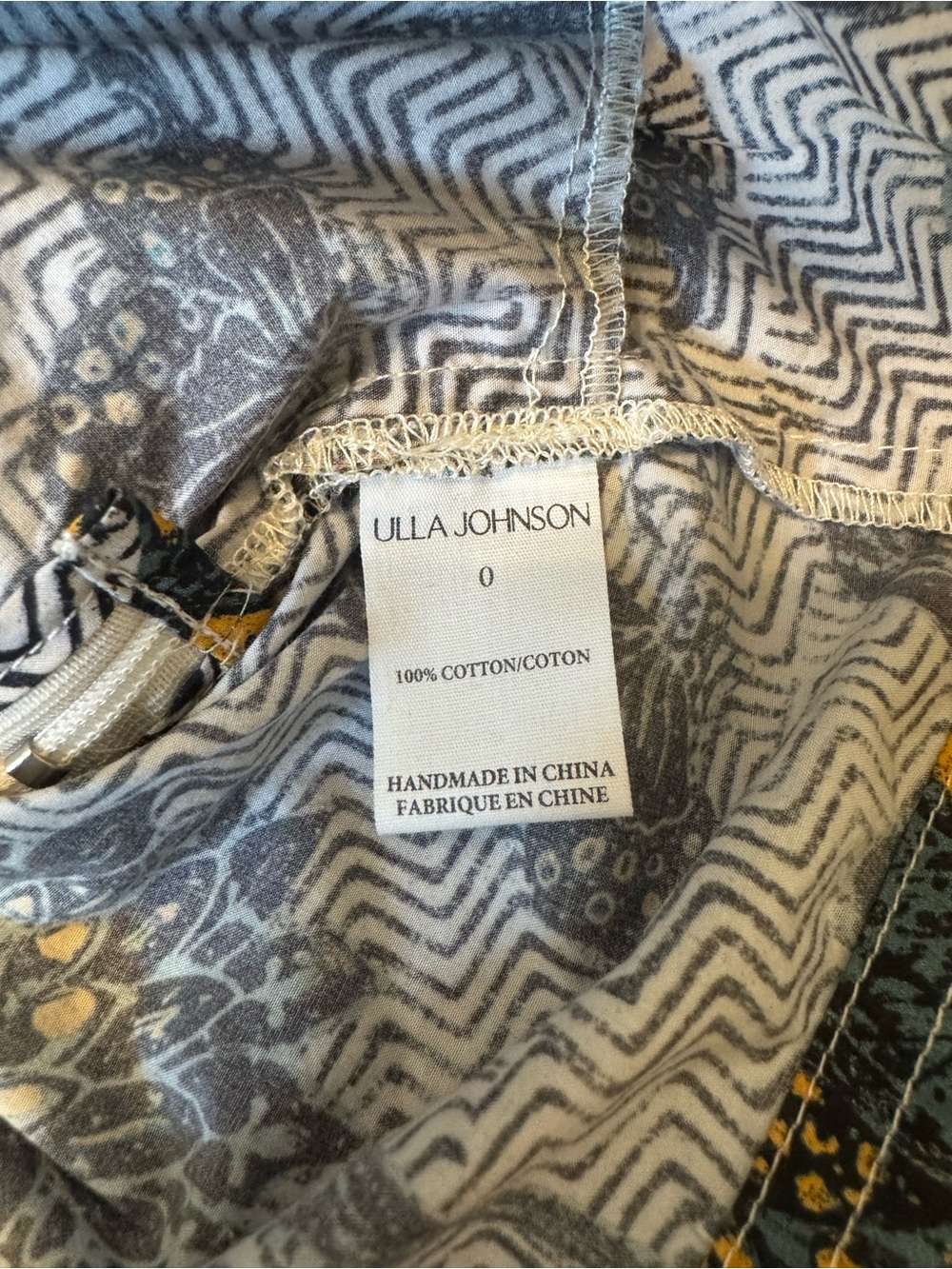 Ulla Johnson Carlotta Blouse Set in Portofino Botanical Print - Picture 14 of 15